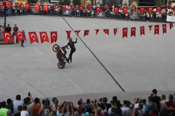 Biga’da motosiklet festivali düzenlendi
