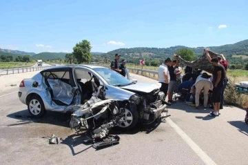 Biga’da trafik kazasında ölen kişinin  kimliği belli oldu
