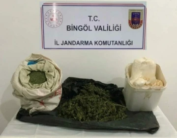 Bingöl’de 9 kilo esrar ele geçirildi
