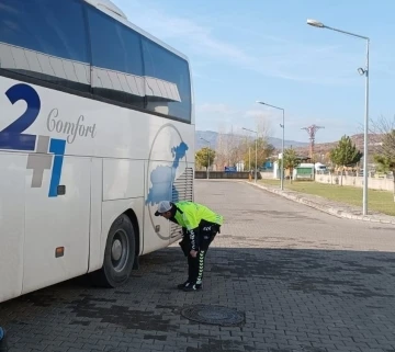 Bingöl’de kış lastiği denetimi
