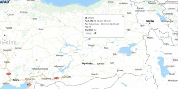 Bingöl’de korkutan deprem
