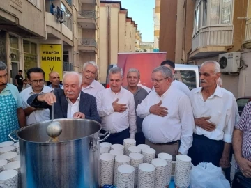 Binlerce vatandaşa aşure ikramı
