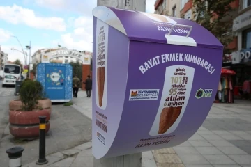 Bir yılda 27 ton atık ekmek, hayvanlara yem olarak dönüştürüldü
