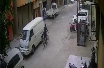 Bisiklet hırsızı kameradan belirlenip yakalandı; 19 yıl hapisle aranıyormuş