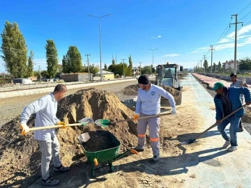 Bisiklet ve yürüyüş yolunda sona gelindi
