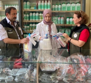 Bitki koruma ürünü satışı yapan iş yerlerine yönelik  denetim yapıldı
