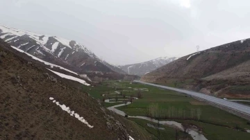 Bitlis’teki dağların bir yanı kar bir yanı bahar
