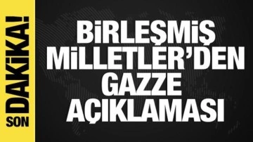 BM Genel Sekreteri Guterres'ten Gazze açıklaması