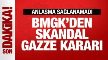 BMGK'den son dakika skandal Gazze kararı! Anlaşma sağlanamadı