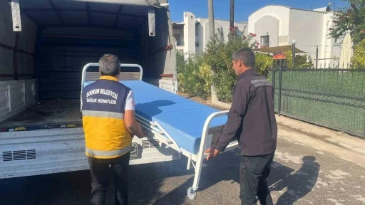 Bodrum Belediyesi’nden medikal malzeme desteği
