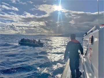 Bodrum’da 136 düzensiz göçmen kurtarıldı
