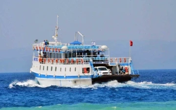 Bodrum-Datça, Datça-Bodrum feribot ulaşımının iki seferi teknik arıza nedeniyle iptal
