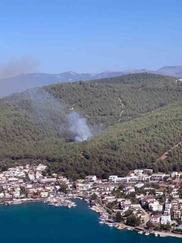 Bodrum Güvercinlik’te orman yangını
