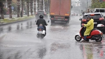 Bodrum'da sağanak etkili oldu