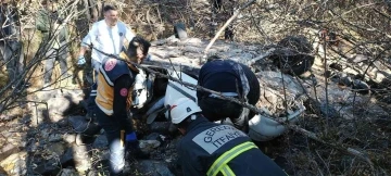 Bolu’da otomobil şarampole devrildi: 2 ölü
