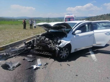 Bolu’da trafik kazası: 3 yaralı
