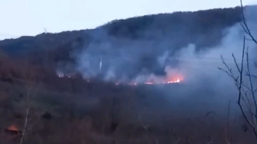 Bolu’daki örtü yangını kontrol altına alındı
