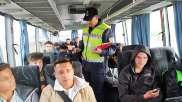 Bolvadin’de servis araçlarına yönelik denetim
