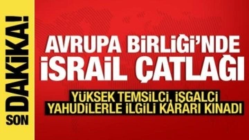 Borrell'den AB'nin İsrail kararına tepki