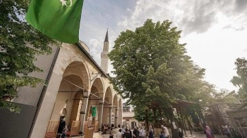 Bosna Hersek'teki camilerde Filistin için yardım toplandı