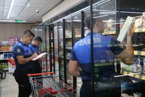 Bozdoğan’da marketler denetlendi
