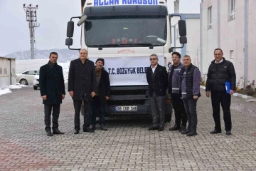 Bozüyük Belediyesi  9. yardım tırı Hatay’a yola çıktı
