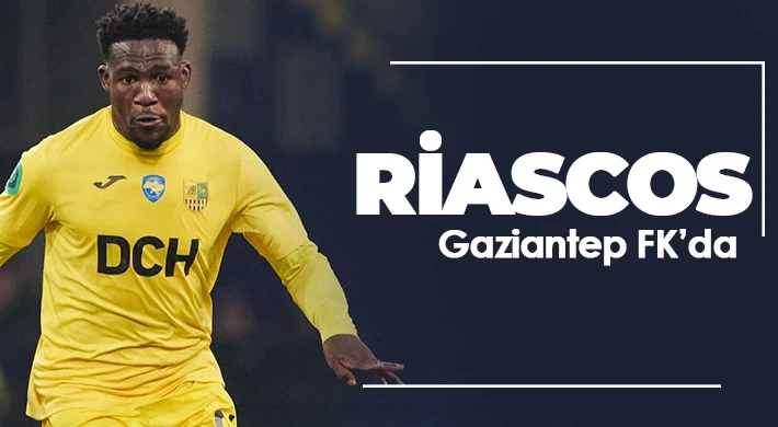  Brayan Riascos Gaziantep FK'da  