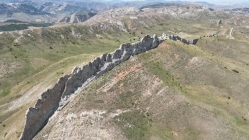 Bu da Sivas'taki Çin seddi! Heyecan veren gelişme