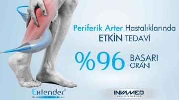 Bu yöntem beriferik arter hastalığında yüzde 96 başarı sağlıyor
