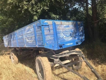 Buğday yüklü römorku çalan 3 şüpheliden 1’i yakalandı
