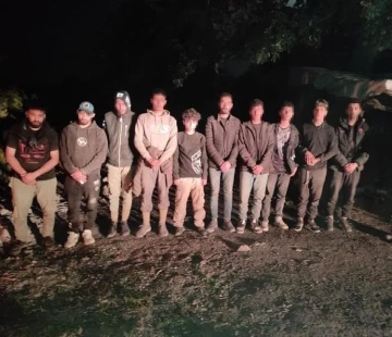 Bulgaristan’a kaçmaya çalışan 10 düzensiz göçmen yakalandı
