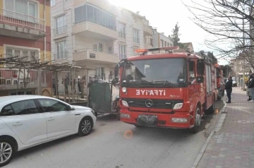 Burdur’da elektrikli battaniye az daha evi yakıyordu
