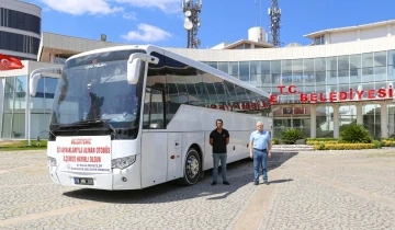 Burhaniye’de araç filosuna bir otobüs eklendi
