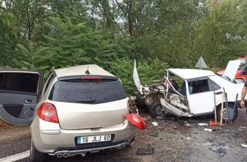 Bursa’da kayganlaşan yolda trafik kazası: 1 ölü, 3 yaralı

