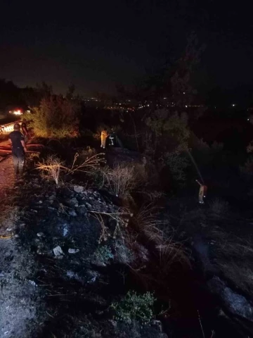 Bursa’da korkutan orman yangını
