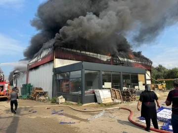 Bursa’da soğuk hava deposunda çıkan yangın kontrol altına alındı
