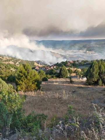 Bursa’daki orman yangını köyleri tehdit ediyor
