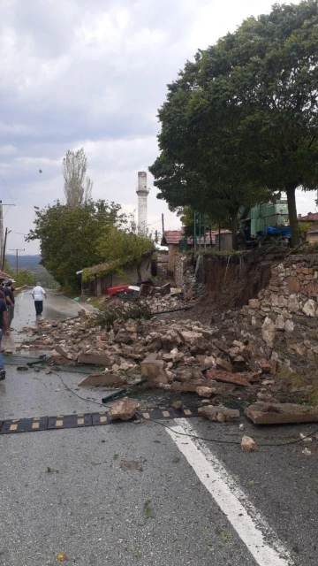 Bursa’nın dağ ilçesini dolu vurdu
