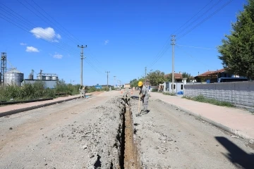 Büyükşehir altyapı hatlarını güçlendirmeye devam ediyor
