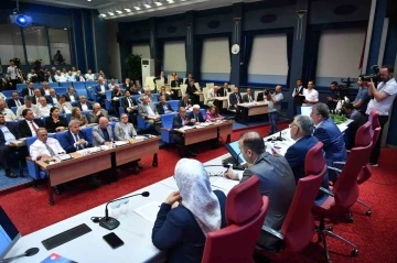 Büyükşehir belediye meclisi toplandı
