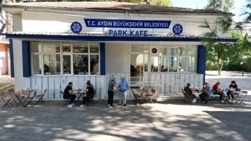 Büyükşehir Belediyesi’nin Nazilli’de hizmete açtığı Park Kafe vatandaşların uğrak noktası oldu
