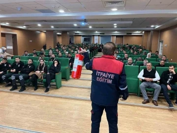 Büyükşehir itfaiyesinden “risk alma, önlem al” semineri
