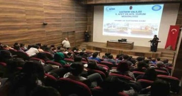 Büyükşehir, KAYMEK Değer Gençlik’te "Afet Bilinci ve İlk 72 Saat" Semineri