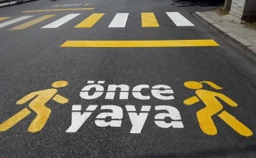 Büyükşehir trafikte yaya önceliğine dikkat çekiyor
