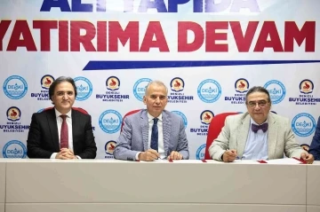 Büyükşehirden alt yapıda yatırıma devam
