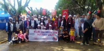 Çadır kentlerde Bilim Şenliği