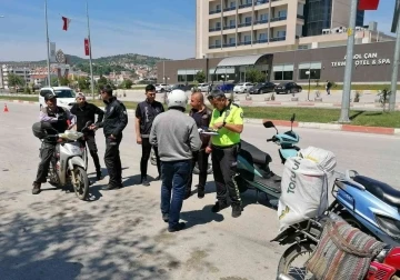 Çan’da motosiklet uygulaması gerçekleştirildi
