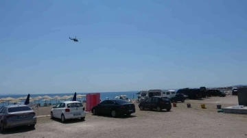 Çanakkale’de lastik botla denize açılan kişiyi arama çalışmaları sürüyor
