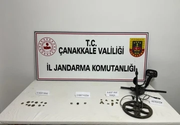 Çanakkale’de tarihi eser kaçakçılarına darbe
