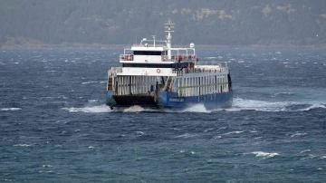 Çanakkale-Eceabat hattında saat 16.00’daki feribot seferi karşılıklı olarak iptal edildi
